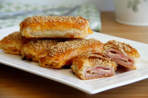 croissant de jamón y queso